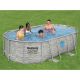 Bestway Basen Power Steel z zestawem akcesoriów, 427x250x100 cm