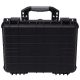 Walizka ochronna, czarna, 40,6 x 33 x 17,4 cm