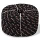 Linka żeglarska z polipropylenu, 10 mm, 250 m, czarna