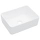 Umywalka, 40 x 30 x 13 cm, ceramiczna, biała