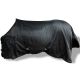 Derka polarowa dla konia, podwójna warstwa, 145 cm, czarna
