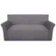 Pokrowiec Szary Sofy 3-osobowe tkanina