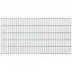 Panel ogrodzeniowy 2D, 2,008 x 1,03 m, szary