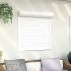 Roleta zewnętrzna, aluminiowa, 100 x 100 cm, biała