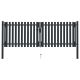 Brama ogrodzeniowa Double Door Fence Fur Steel 300x100 cm Antracyt