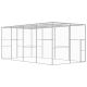 Klatka dla kota, 6 x 3 x 2,5 m, stal galwanizowana