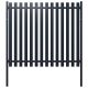 Panel ogrodzeniowy antracytowy 178x150 cm Stal malowana proszkowo
