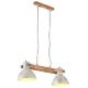 Industrialna lampa wisząca, 25 W, srebrna, 109 cm, E27