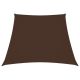 Trapezowy żagiel ogrodowy, tkanina Oxford, 2/4x3 m, brązowy