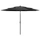 3-poziomowy parasol na aluminiowym słupku, antracytowy, 3 m