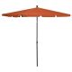 Parasol ogrodowy na słupku, 210x140 cm, terakota