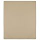 Prześcieradła, 2 szt., taupe, 140x200 cm, dżersej bawełniany