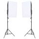 Profesjonalne lampy studyjne, 2 szt., 40x60 cm