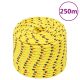 Linka żeglarska, żółta, 12 mm, 250 m, polipropylen