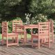 5-częściowy zestaw mebli ogrodowych, lite drewno daglezjowe