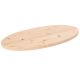 Blat stołu 70x35x2,5 cm Drewno lite sosnowe owalne