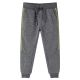 Dziecięce spodnie dresowe, szary melanż, 140