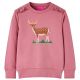 Bluza dziecięca, malinowa, 116