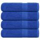 Ręczniki kąpielowe, 4 szt., FROGN, niebieskie, 70x140 cm, bawełna 100%