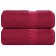 Ręczniki, 2 szt., FROGN, bordeaux, 30x30 cm, 100% bawełna