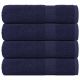 Ręczniki kąpielowe 4 szt. FROGN Granatowy 100% bawełna