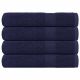 Ręczniki 4 szt. FROGN Granatowy 100x200 cm 100% bawełna