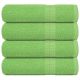Ręczniki kąpielowe, 4 szt, FROGN, zielone, 100x150 cm, bawełna 100%