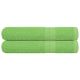 Ręczniki, 2 szt, FROGN, zielone jabłko, 100x200 cm, bawełna 100%