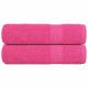 Ręczniki kąpielowe, 2 szt, FROGN, różowe, 70x140 cm, bawełna 100%