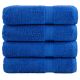 Ręczniki premium SOLUND, 4 szt., niebieskie, 50x100 cm