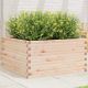 Donica ogrodowa, 90x90x46 cm, lite drewno sosnowe
