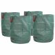 Torby na odpady do ogrodu 4 pcs Zielony 66 x 66 x 83,5 cm