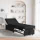 Rozkładana sofa 67cm Czarny Mikrofibra