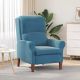 fotel Niebieski 76 x 94 x 102 cm Aksamit