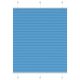 Roleta plisowana niebieska 105x100 cm Szerokość tkaniny 104,4cm