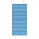 Roleta plisowana niebieska 55x150 cm Szerokość tkaniny 54,4 cm