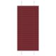 Roleta plisowana Bordowy Czerwony 60x150 cm Szerokość tkaniny