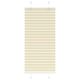 Roleta plisowana kremowa 55x150 cm Szerokość tkaniny 54,4cm