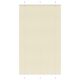 Roleta plisowana kremowa 120x200 cm Szerokość tkaniny 119,4cm