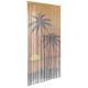 Zasłona przeciw owadom Palm Tree Print 90x220 cm Bambus