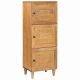 Highboard Jasnobrązowy 40 x 33 x 110 cm lite drewno mango