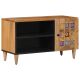 Szafka pod telewizor Naturalny 80 x 31,5 x 46 cm Drewno z mango