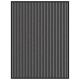 Wycieraczka Paski Czarno-Szare 90x120 cm