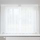 Firanka Koronkowa z zasłonami Biały 140 x 150 cm Poliester