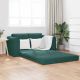 Sofa Bed 60cm Ciemna zieleń Aksamit
