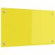 Przód kuchenny Żółty 70 x 40 cm szkło hartowane