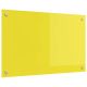 Przód kuchenny Żółty 80 x 50 cm szkło hartowane