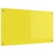 Przód kuchenny Żółty 90 x 50 cm szkło hartowane