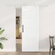 Drzwi przesuwne Biały 73,5 x 198,5 cm Lite drewno sosnowe