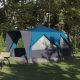 Namiot domek z dachem Niebieski 400 x 350 x 212 cm